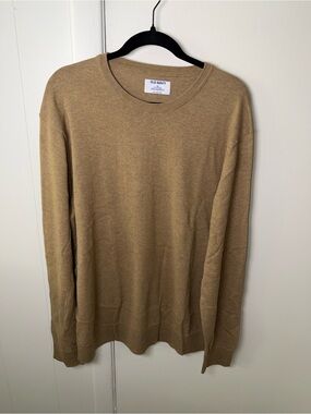 Old Navy | Crewneck Sweater | Tan | Men’s XL | EUC